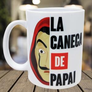 Caneca de Porcelana 325 ml Porcelana 9.5 cm-    